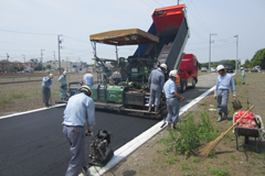 アスファルト舗装の図